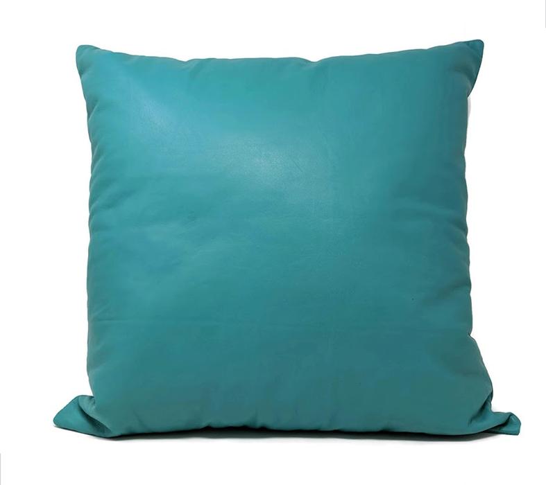 Hand Made Lambskin Decorative Leather, Decorative Leather Pillows